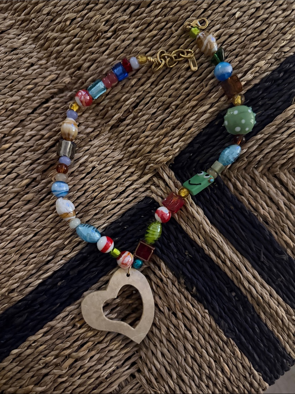 Logan Tay Beaded Heart Pendant Necklace - Picture 2 of 6